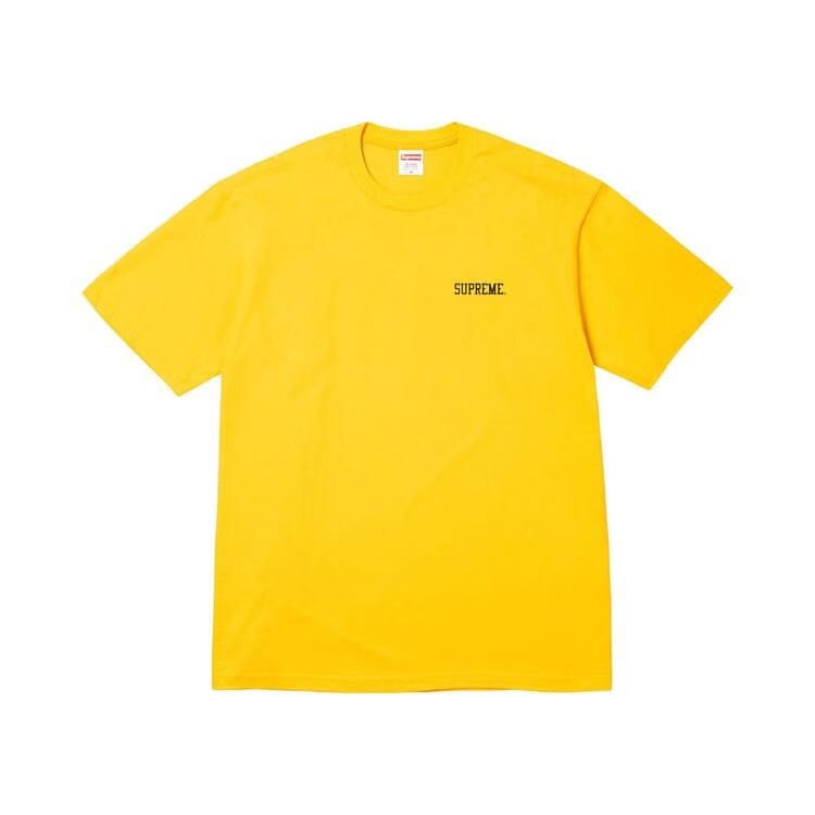 Supreme x Dash Snow T-Shirt Yellow