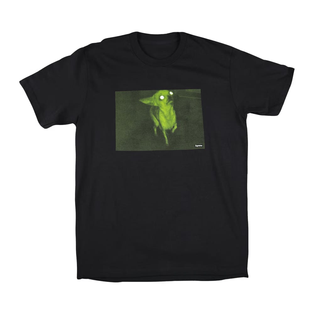 Supreme Chris Cunningam Chihuahua T-Shirt Black