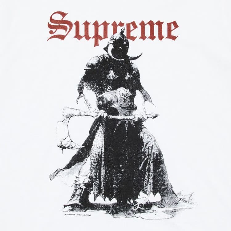 Supreme x Frank Frazetta Destruction T-Shirt White