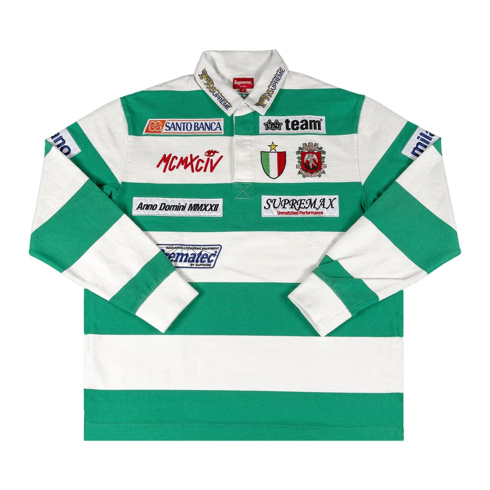 Supreme Stripe Rugby White