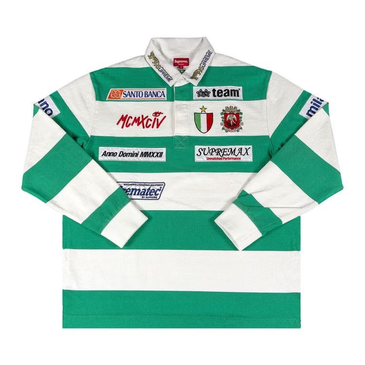 Supreme Stripe Rugby White