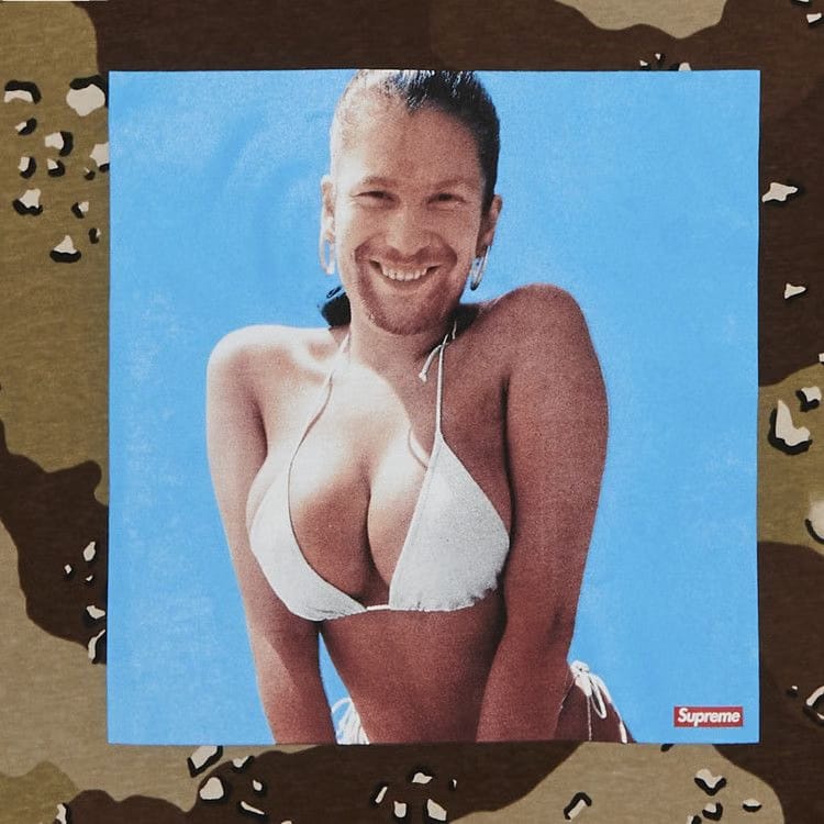Supreme x Aphex Twin Windowlicker T-Shirt Chocolate Chip Camo