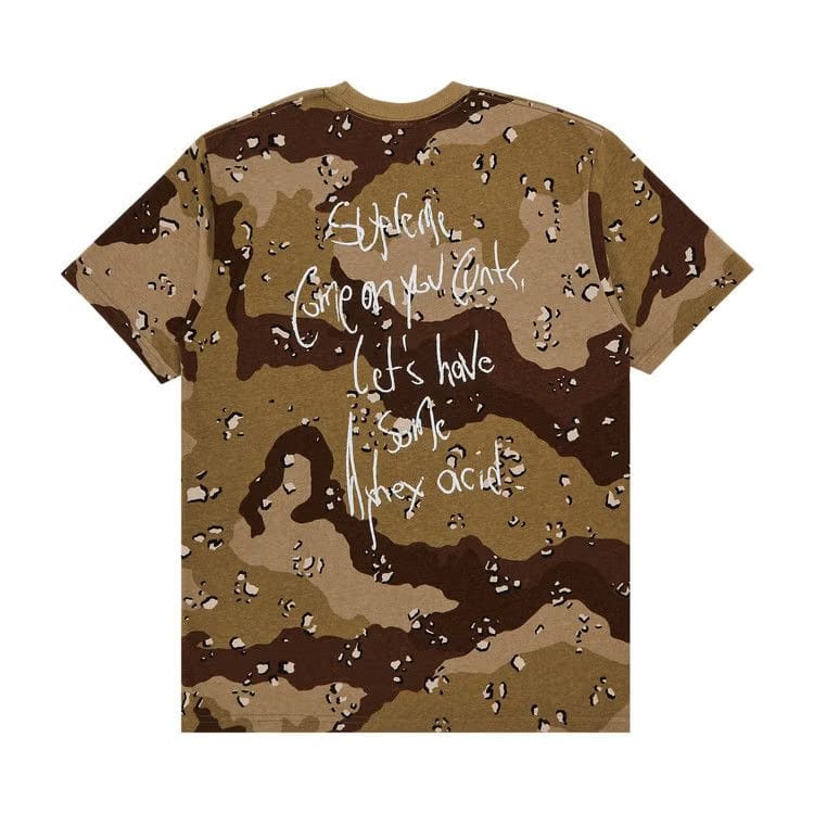 Supreme x Aphex Twin Windowlicker T-Shirt Chocolate Chip Camo