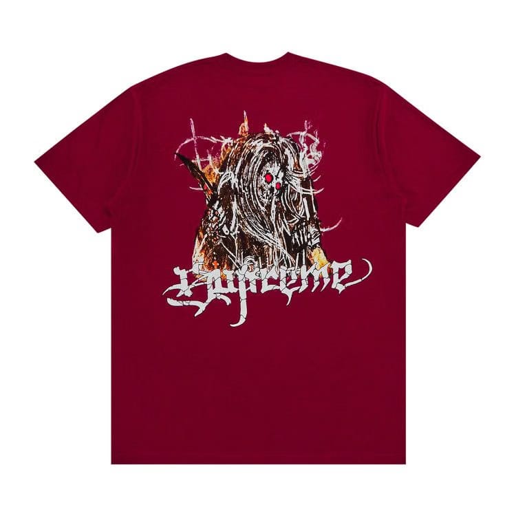 Supreme Satan T-Shirt Cardinal