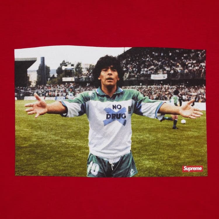 Supreme Maradona T-Shirt Red