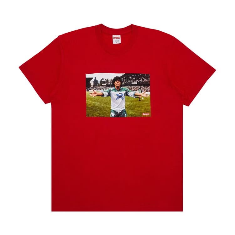 Supreme Maradona T-Shirt Red