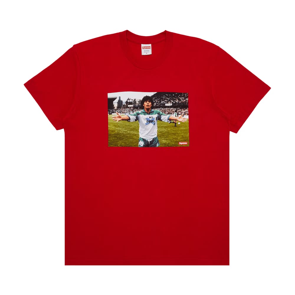 Supreme Maradona T-Shirt Red