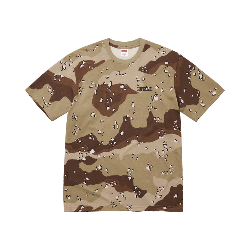 Supreme x Dash Snow T-Shirt Chocolate Chip Camo