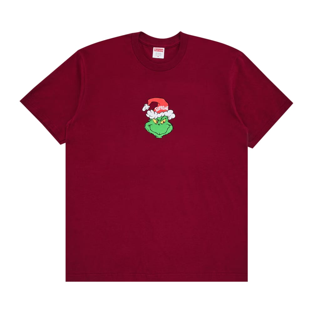 Supreme Grinch T-Shirt Cardinal
