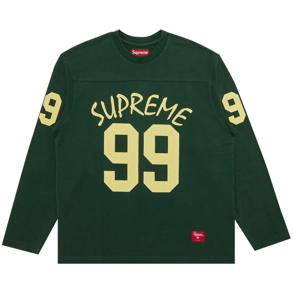 Supreme 99 Long-Sleeve Football Top Green