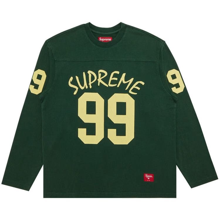 Supreme 99 Long-Sleeve Football Top Green
