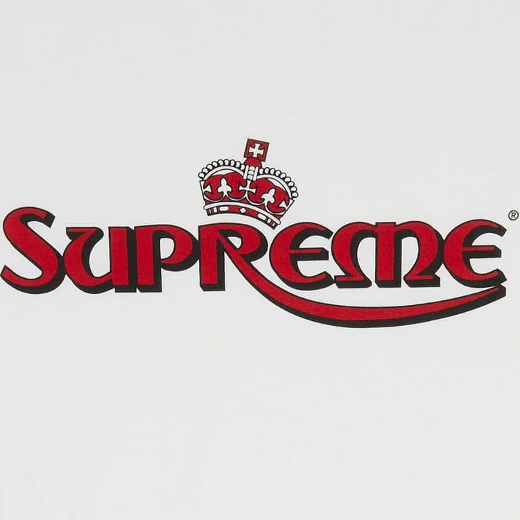 Supreme Crown T-Shirt White