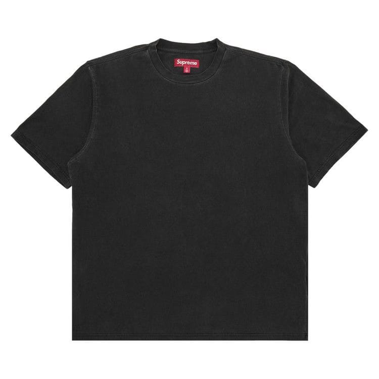 Supreme Cracked Back Arc Shorts-Sleeve Top Black