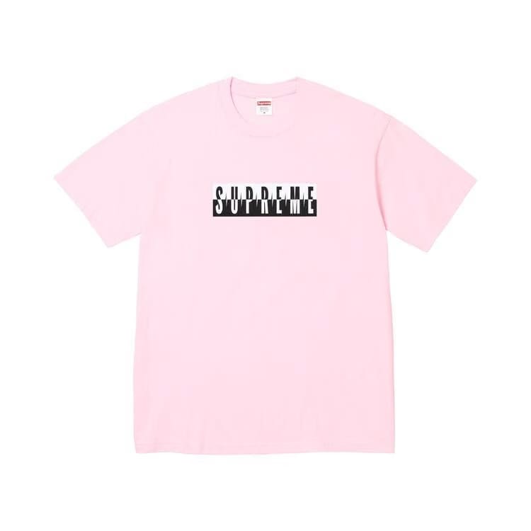 Supreme Split T-Shirt Light Pink