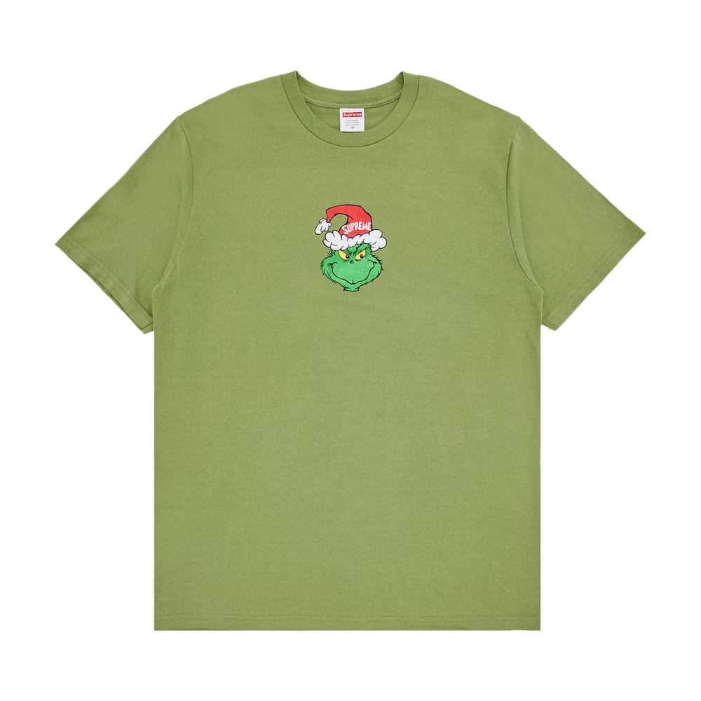 Supreme Grinch T-Shirt Moss