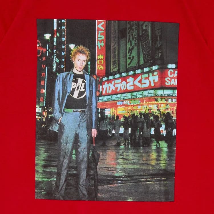 Supreme x PiL Live In Tokyo T-Shirt Red