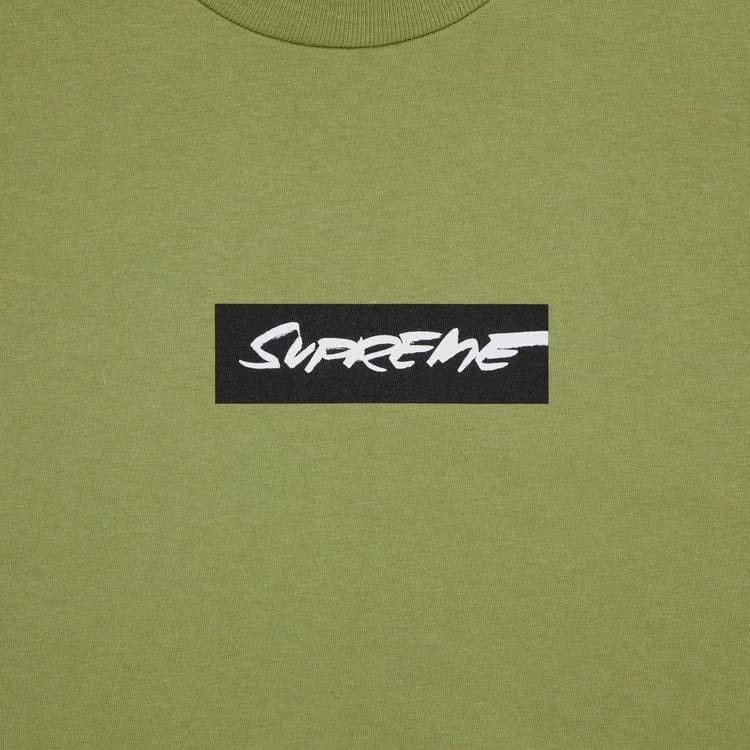 Supreme Futura Box Logo T-Shirt Moss