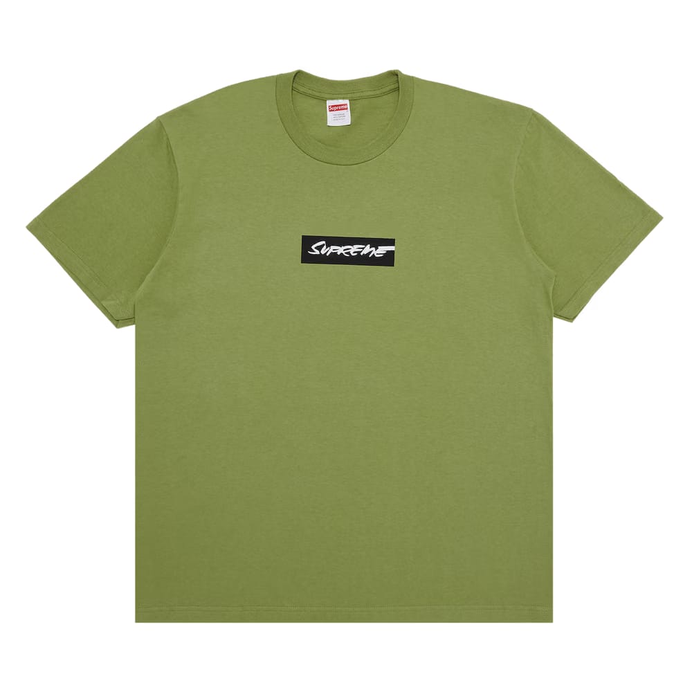 Supreme Futura Box Logo T-Shirt Moss