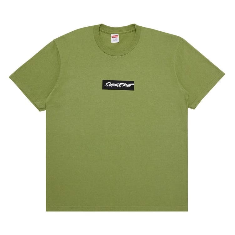 Supreme Futura Box Logo T-Shirt Moss