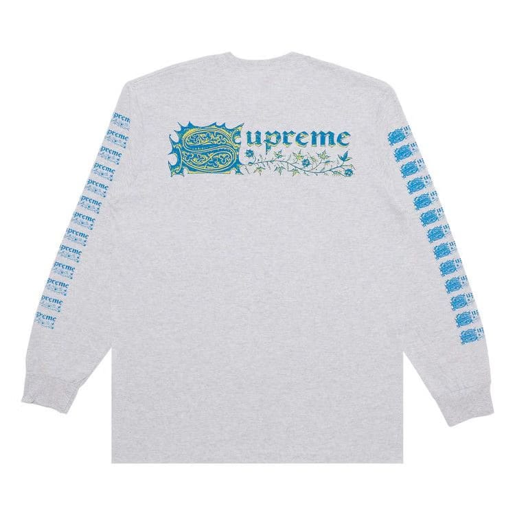 Supreme Saint Sebastian Long-Sleeve T-Shirt Ash Grey