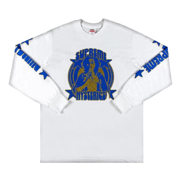 Supreme x Hysteric Glamour Long-Sleeve T-Shirt White