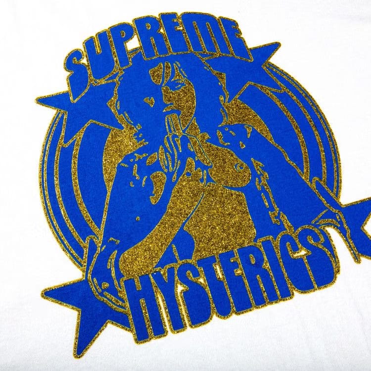 Supreme x Hysteric Glamour Long-Sleeve T-Shirt White