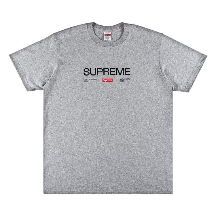 Supreme Est. 1994 T-Shirt Heather Grey