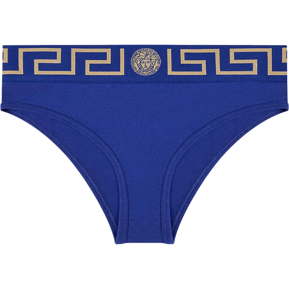 Versace Greca Border Briefs Bluette