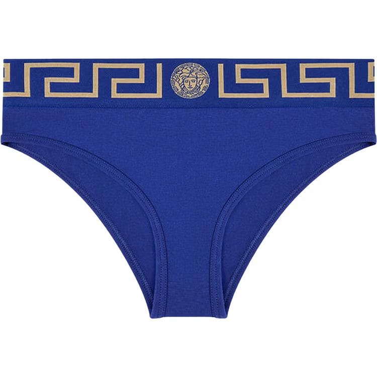 Versace Greca Border Briefs Bluette
