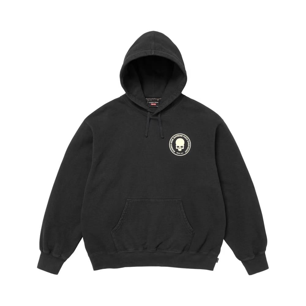 Supreme x Number (N)Ine Hoodie Black