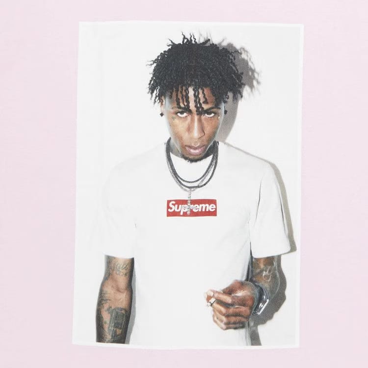 Supreme NBA Youngboy T-Shirt Light Pink