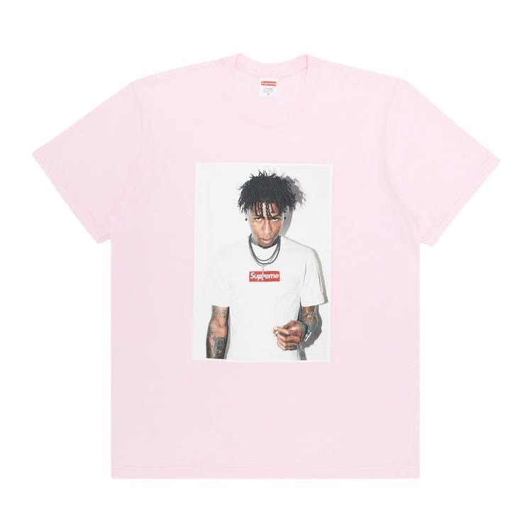 Supreme NBA Youngboy T-Shirt Light Pink