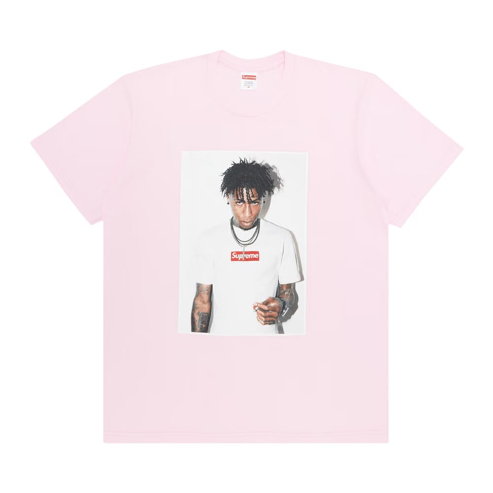 Supreme NBA Youngboy T-Shirt Light Pink
