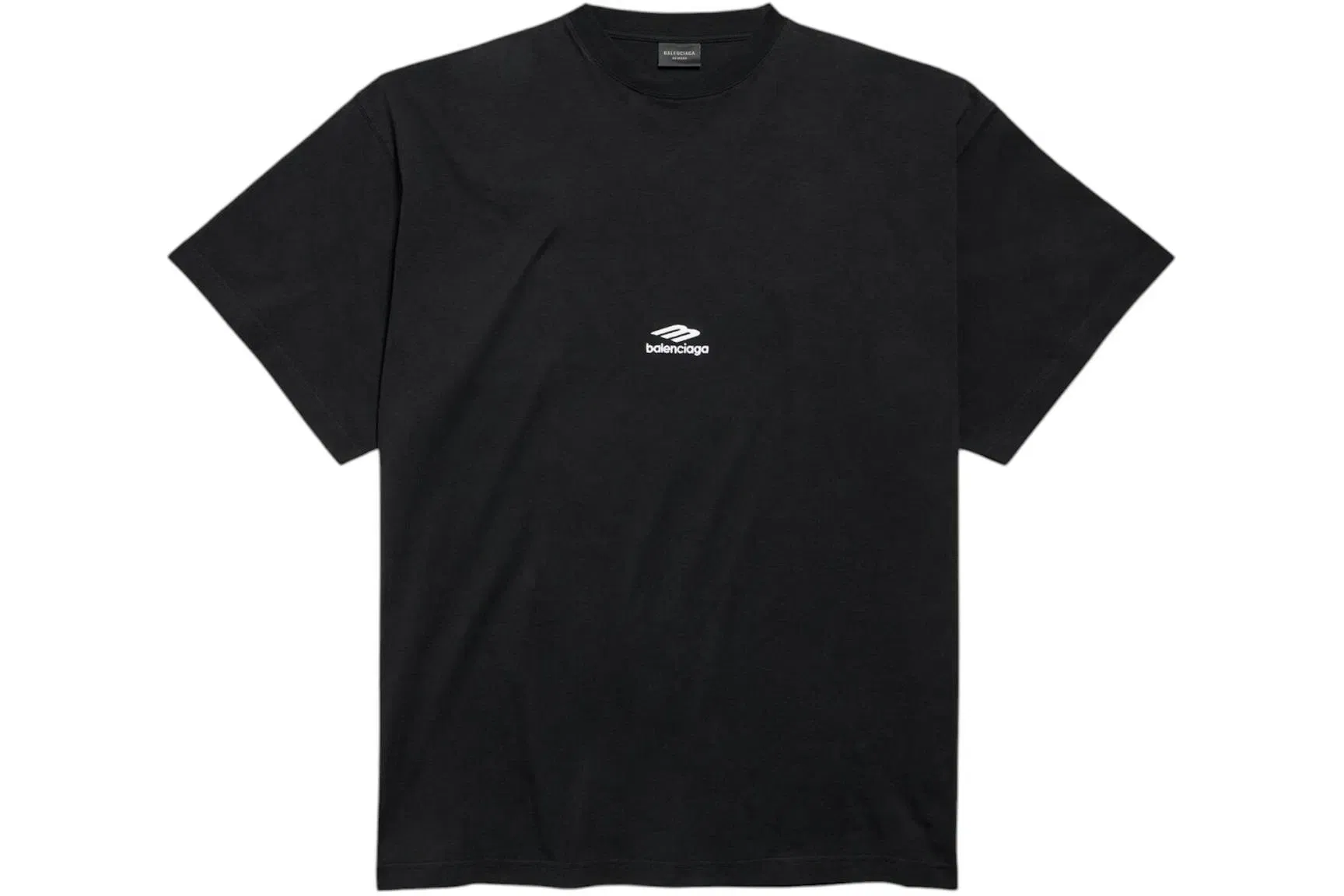 Balenciaga 3B Sports Icon Oversized T-Shirt Black/White