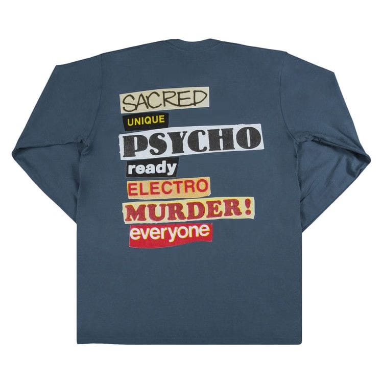 Supreme Sacred Unique Long-Sleeve T-Shirt Slate
