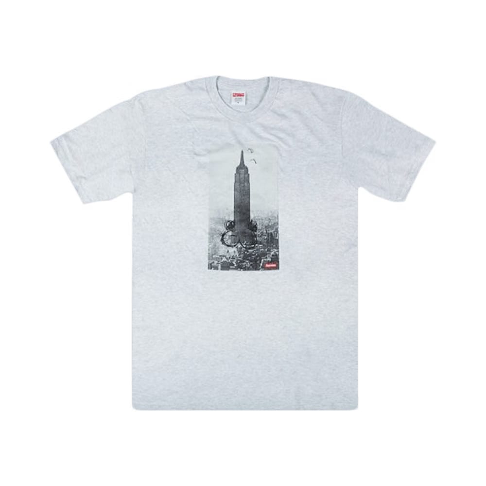 Supreme Mike Kelley The Empire State Building T-Shirt Ash Grey