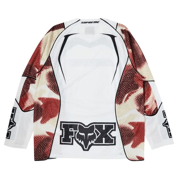 Supreme x Fox Racing Jersey White