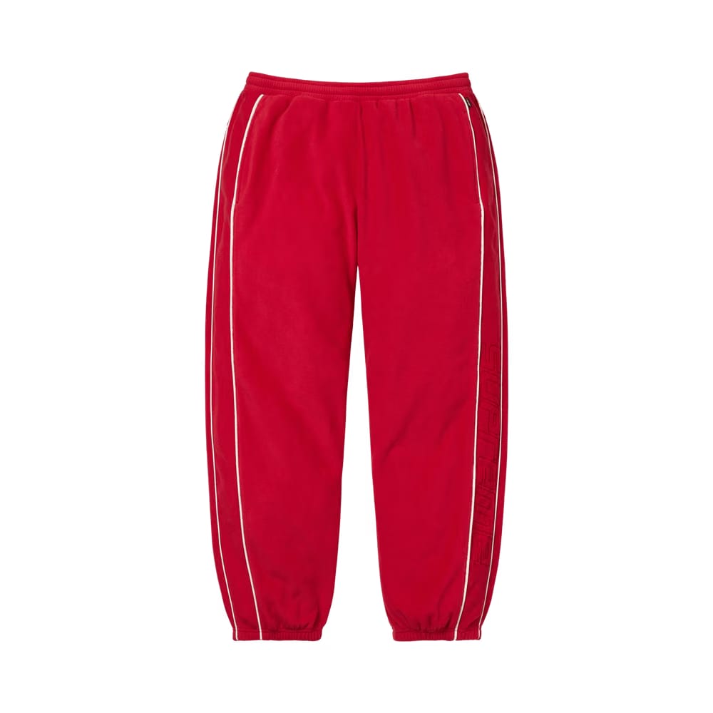 Supreme Polartec Reflective Piping Pant Red