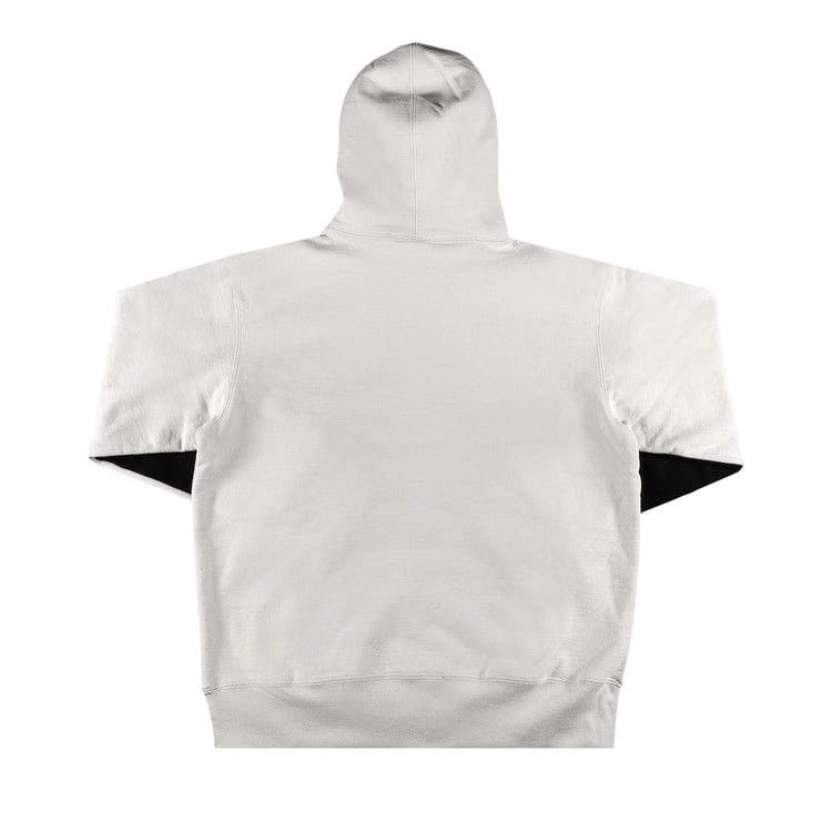 Supreme S Logo Split Hoodie Black