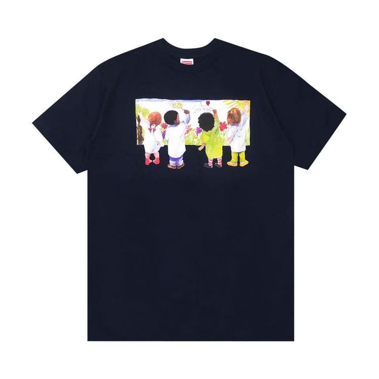 Supreme Kids T-Shirt Navy