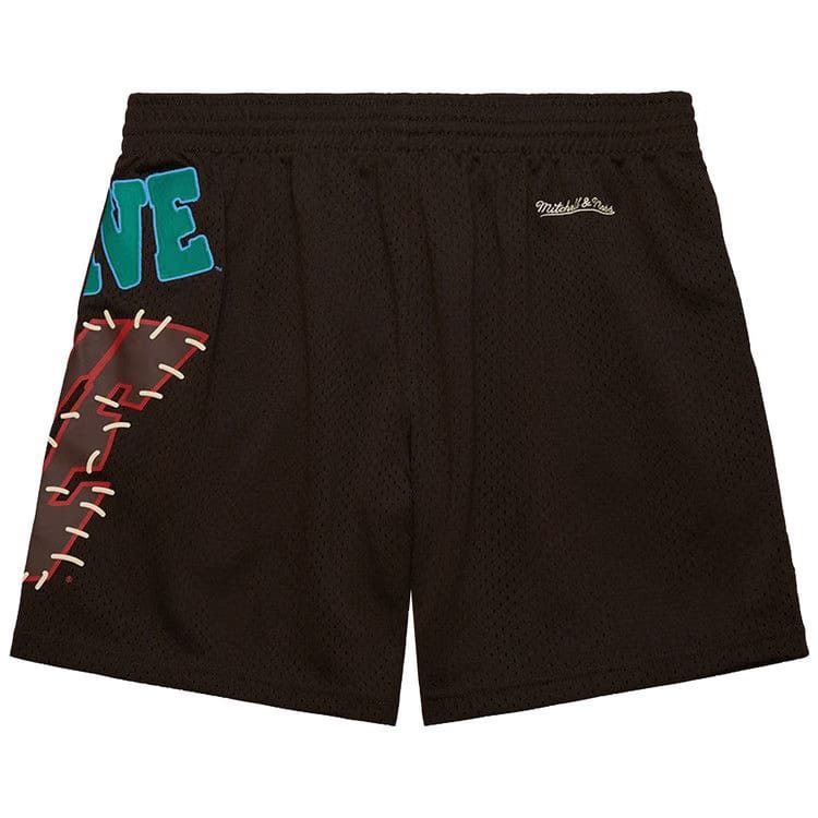 Cactus Jack by Travis Scott x Mitchell & Ness Tulane University Shorts Brown