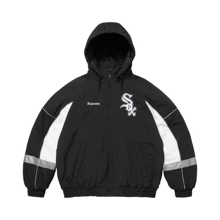 Supreme x Chicago White Sox Stadium Jacket Black