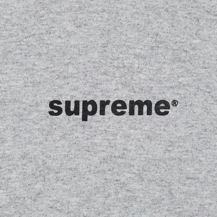 Supreme Fuck Money T-Shirt Heather Grey