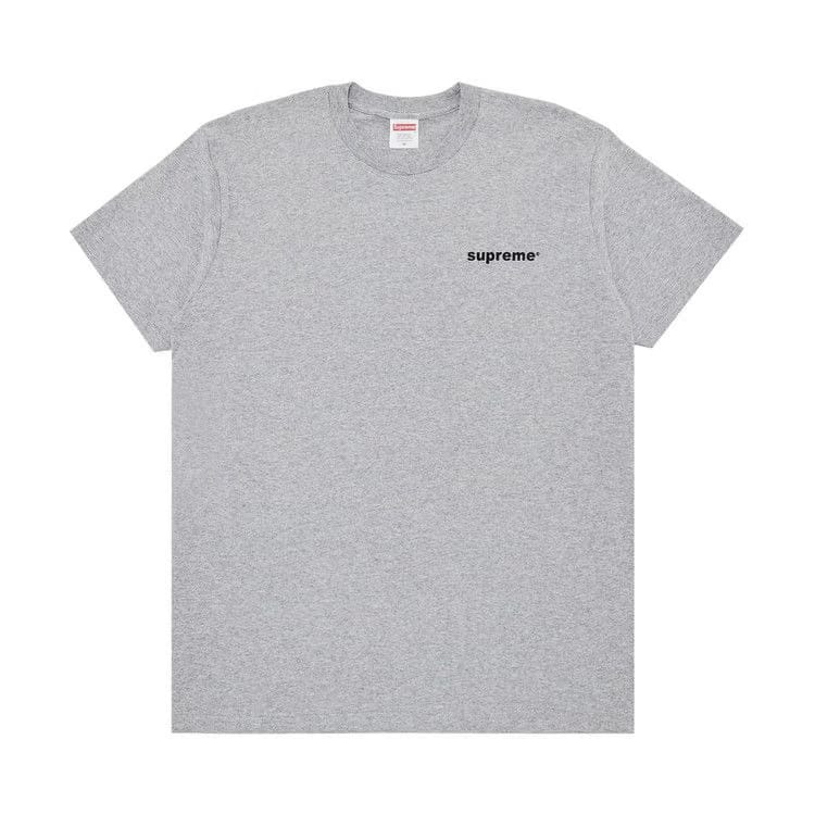 Supreme Fuck Money T-Shirt Heather Grey