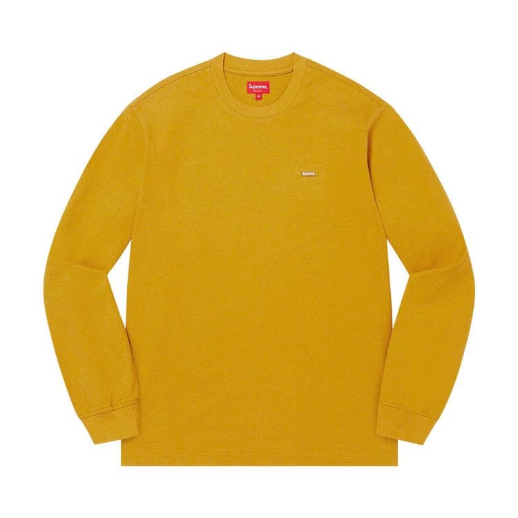 Supreme Small Box Long-Sleeve T-Shirt Dark Yellow