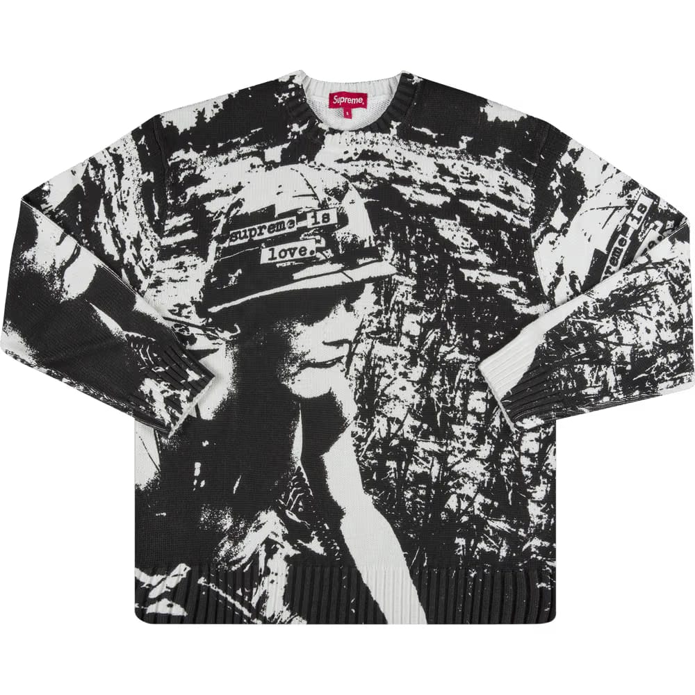 Supreme Is Love Sweater White