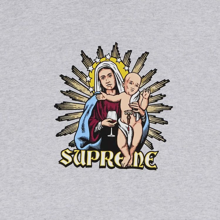 Supreme Blood T-Shirt Ash Grey