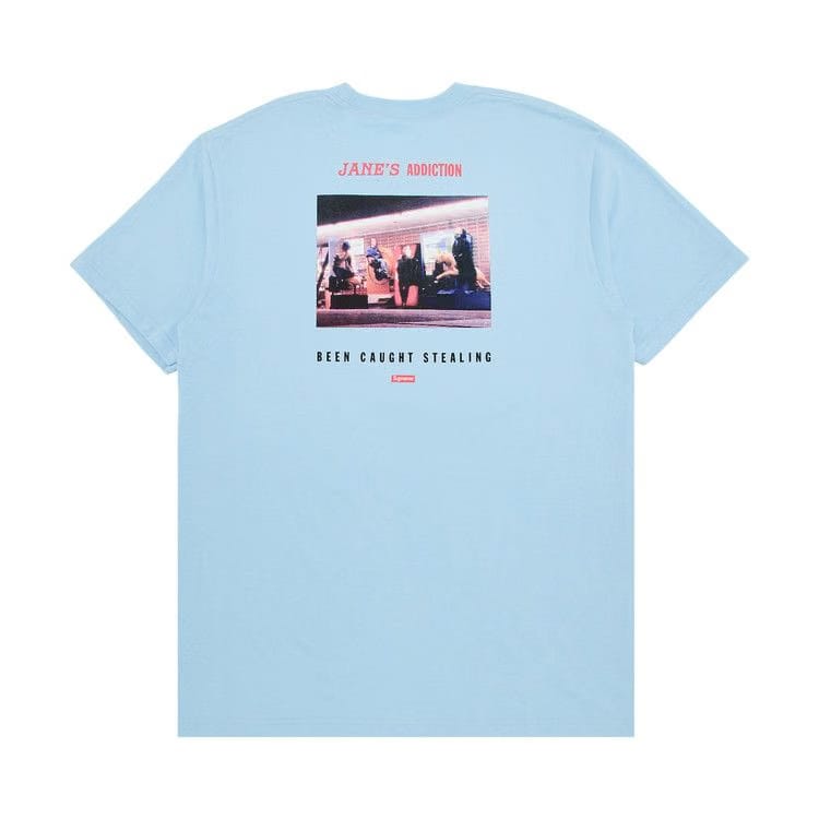 Supreme x Jane's Addiction Stealing T-Shirt Powder Blue