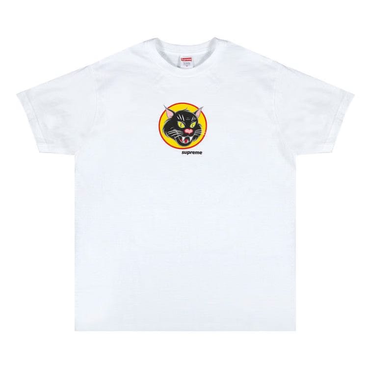 Supreme Black Cat T-Shirt White