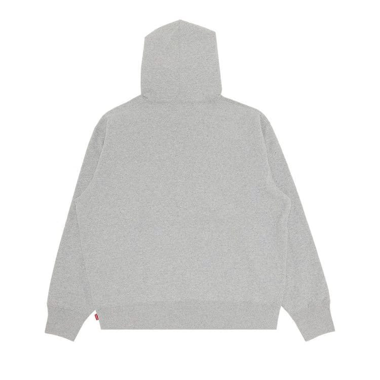 Supreme Rhinestone Shadow Hoodie Heather Grey
